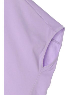 Green Parks 冷っとすずやか　バックバルーンフレンチプルオーバー Lilac