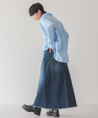 AMERICAN HOLIC デニムＡラインスカート Indigo