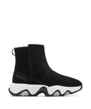 SOREL キネティックインパクト　ショートブーツ Black, Sea Salt