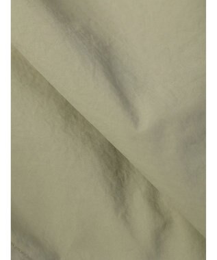 earth music&ecology テックフードロングコート Light Khaki