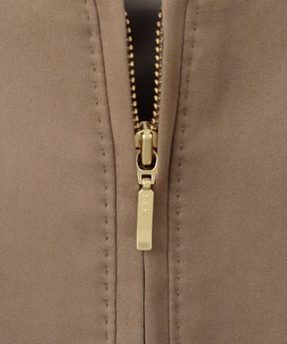 J.PRESS LADIES L 【洗える】シルセームスエード ブルゾン モカ系