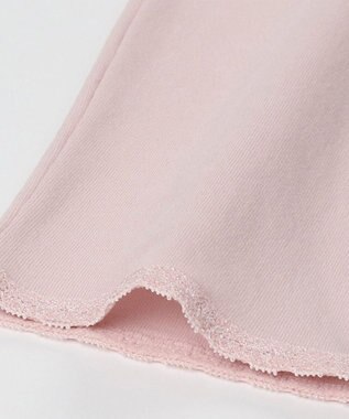 Wing インナーボトム 綿100％(身生地) 接触冷感 【綿100％ シャリ感タイプ】 7分丈 春 夏 ER6763 ウイング／ワコール ピンク