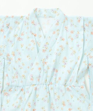 組曲 KIDS 【S-Lサイズ】SAKURA 浴衣 サックスブルー系5