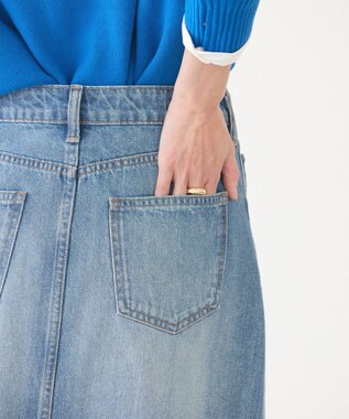 AMERICAN HOLIC デニムＡラインスカート Light Indigo