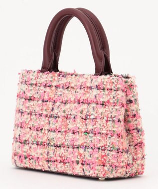 TOCCA 【ヨンア×大人百花コラボ】OPTARE BAG バッグ [コラボカラー]ピンクツイード