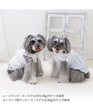 PET PARADISE ペットパラダイス ストライプ ワンピース 小型犬 ストライプ