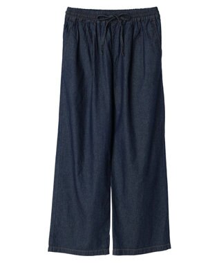 Green Parks イージーワイドパンツ Indigo