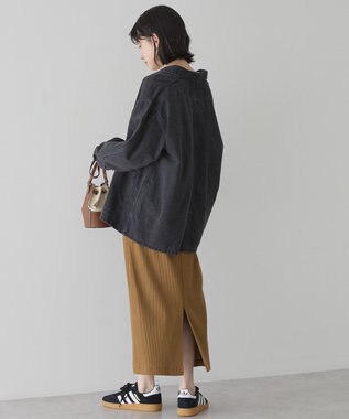 AMERICAN HOLIC デニムカバーオールジャケット Black