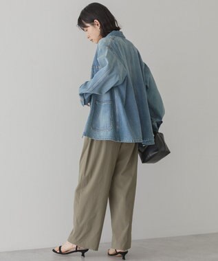 AMERICAN HOLIC デニムカバーオールジャケット Light Indigo