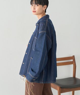 AMERICAN HOLIC デニムカバーオールジャケット One Wash