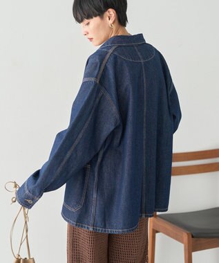 AMERICAN HOLIC デニムカバーオールジャケット One Wash