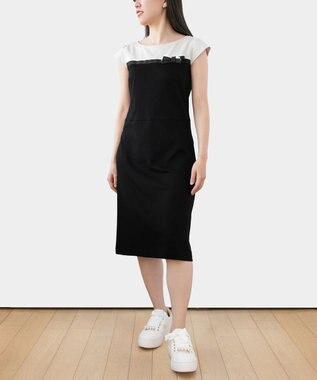 TOCCA 【WEB限定＆洗える】RIBBONSTICK ドレス ブラック系