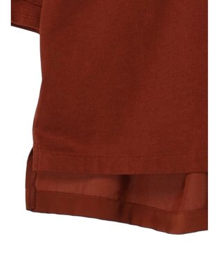 AMERICAN HOLIC 異素材スリーブプルオーバー Terracotta