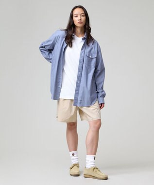 J.PRESS MEN 【J.PRESS ORIGINALS】【UNISEX】Stretch Weather Cloth Easy Shorts ベージュ系