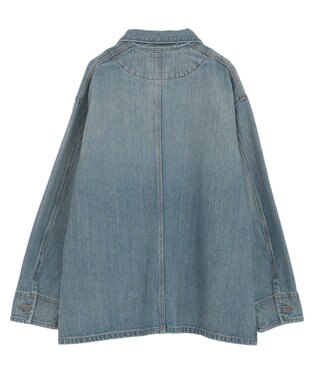 AMERICAN HOLIC デニムカバーオールジャケット Light Indigo