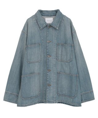 AMERICAN HOLIC デニムカバーオールジャケット Light Indigo