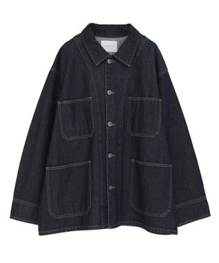 AMERICAN HOLIC デニムカバーオールジャケット One Wash