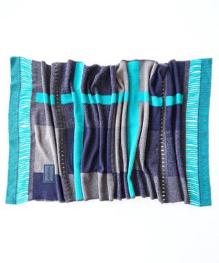 nitorito 【3WAY/秋冬向け/UNISEX】wadachi チェック柄 ストール navy