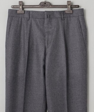 GOTAIRIKU 【尾州】サキソニーストレッチ パンツ＿1タック ライトグレー系