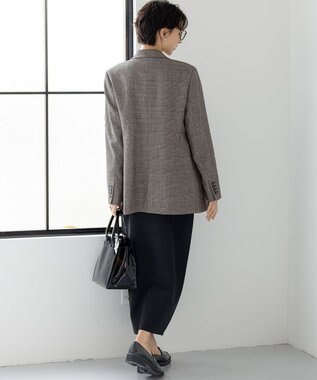 23区 S 【洗える/吊り干しOK】ヴィスコースストレッチ タイトスカート ブラック系