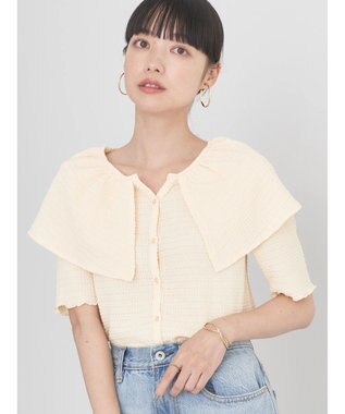 earth music&ecology ビッグカラーカットプルオーバー