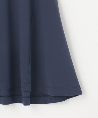 UNFILO 【接触冷感/吸水速乾】BEAUTY FORM フレアTシャツ ネイビー系