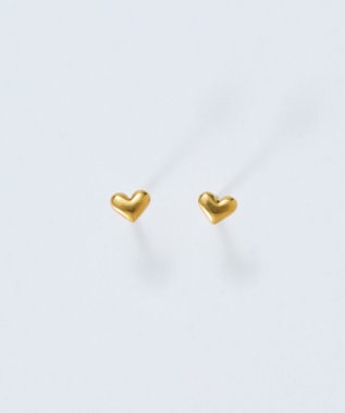 Phoebe 【金属アレルギー対応】タイニーハートピアス　ゴールド/サージカルステンレス ゴールド