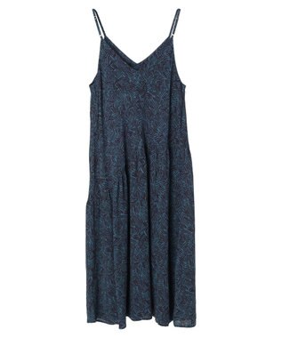 AMERICAN HOLIC ティアードギャザーキャミワンピース Blue