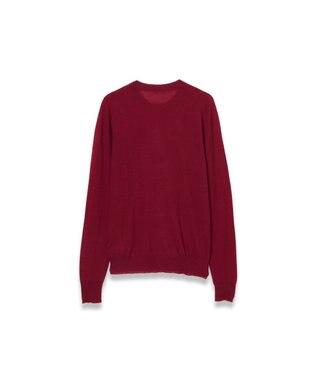 JOSEPH 【洗える】キャッシュエアー　ラウンドネックニット Ruby