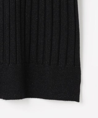 組曲 S ラメアンサンブル ニット ブラック系