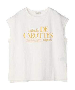 earth music&ecology ｓａｌａｄｅ　ＤＥ　ＣＡＲＯＴＴＥＳ　ｒａｐｅｅｓノースリＴ Off White