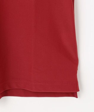 23区GOLF 【MEN】「AIR TOOL」長袖ポケットポロシャツ レッド系