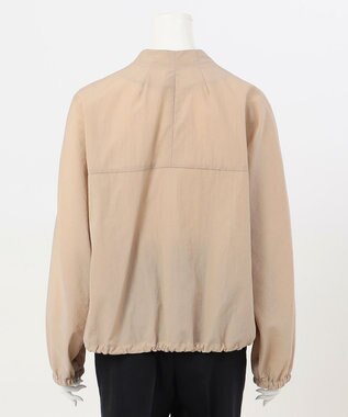 23区 L 【エステータ】エンシュクライト ジップブルゾン グレージュ系