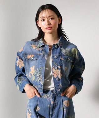 Green Parks ・ＳＵＧＡＲ　ＳＰＯＯＮ　フラワーｐｔＧジャン Indigo