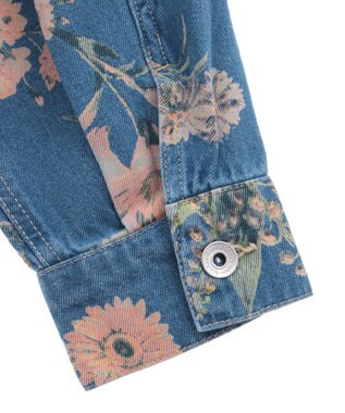 Green Parks ・ＳＵＧＡＲ　ＳＰＯＯＮ　フラワーｐｔＧジャン Indigo