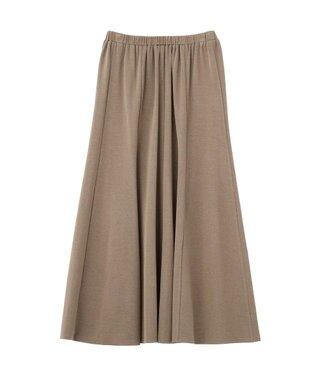 YECCA VECCA 【接触冷感】カットマーメイドスカート Dark Beige