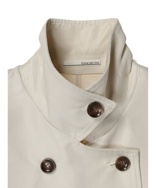 Green Parks ・ＥＬＥＮＣＡＲＥ　ＤＵＥ　ミドル丈トレンチコート Ivory