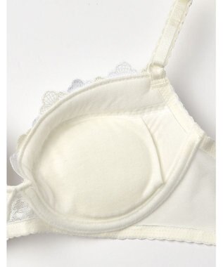 Wing 【ナチュラルアップブラ】 AA~Gカップ展開 ふっくら自然なまるみでバストアップ KB2060 ウイング／ワコール アイボリー