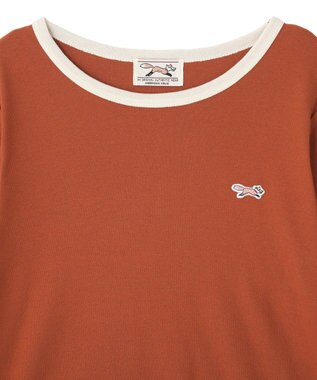 AMERICAN HOLIC 【PENNEY'S】配色リンガーTシャツ Orange