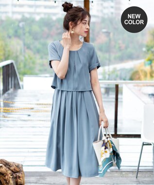 洗える 1枚でサマになるセパレート風ワンピース Tiaclasse ファッション通販 公式通販 オンワード クローゼット 洗える 1枚でサマになるセパレート風ワンピース Tiaclasse ファッション通販 公式通販 オンワード クローゼット