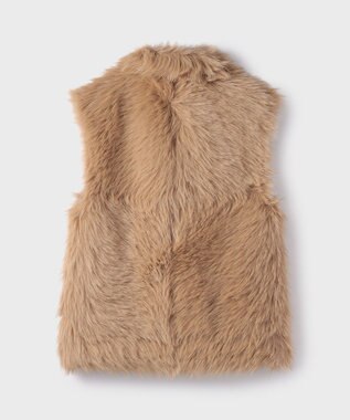 GRACE CONTINENTAL URBANCODE 衿付きジレ キャメル