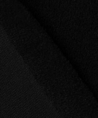 23区 【洗える】ベロアニット カーディガン ブラック系