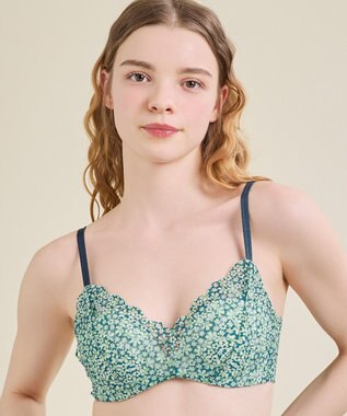 une nana cool 【リニューアル】364ブラ レース MADE WITH LIBERTY FABRIC