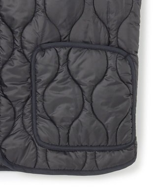 J.PRESS YORK STREET 【UNISEX】キルティング ベスト ブラック系