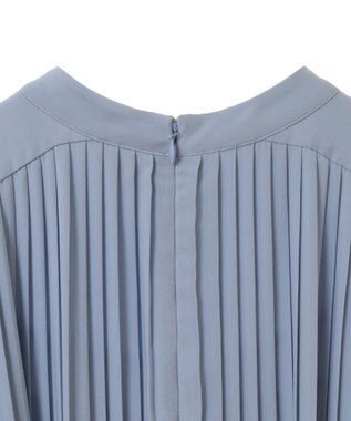 Green Parks ef-de プリーツワンピース Sax