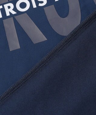 23区GOLF 【MEN】ストレッチモックネックシャツ ネイビー系