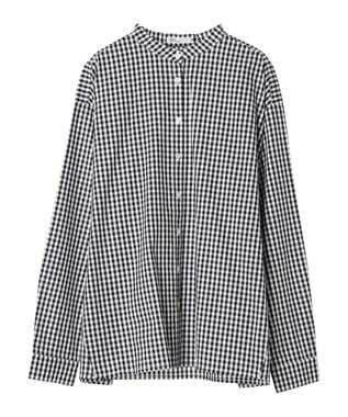CRAFT STANDARD BOUTIQUE バックフリルシャツ Gingham Check