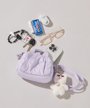 LeSportsac SHEEN MINI DUFFEL/シュガーライラック シュガーライラック
