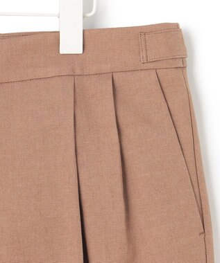 ICB 【セットアップ対応・洗える】 LooseWeave テーパードパンツ レディッシュブラウン系