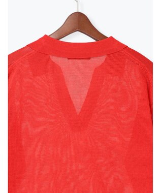 Te chichi メッシュスキッパーポロニット レッド